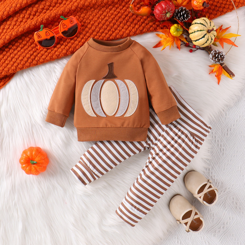 Davruna Pumpkin Patch Baby Clothing Set