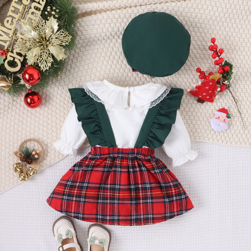 Davruna Holiday Princess Girls' Outfit Set